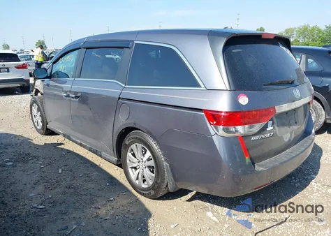 2016 Honda Odyssey Ex-L from USA, damaged, VIN 5FNRL5H61GB002100